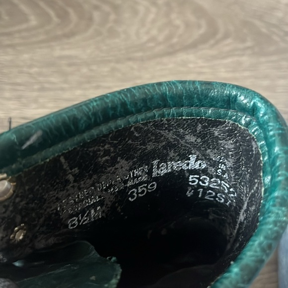 Laredo Two-Tone Leather Roper Boots - Picture 9 of 9